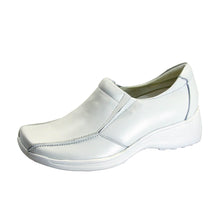 Load image into Gallery viewer, 24 HOUR COMFORT Malia Women&#39;s Wide Width Leather Slip-On Shoes
