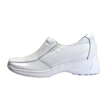 Load image into Gallery viewer, 24 HOUR COMFORT Malia Women&#39;s Wide Width Leather Slip-On Shoes
