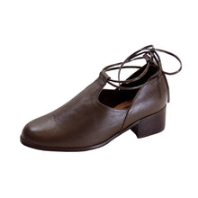 Load image into Gallery viewer, PEERAGE Drew Women&#39;s Wide Width Leather Ankle-Tie Shoes
