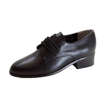 Load image into Gallery viewer, Peerage Raina Women&#39;s Wide Width Leather Policeman Style Shoes
