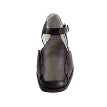 Load image into Gallery viewer, PEERAGE Sheba Women&#39;s Wide Width T-Strap Leather Shoes

