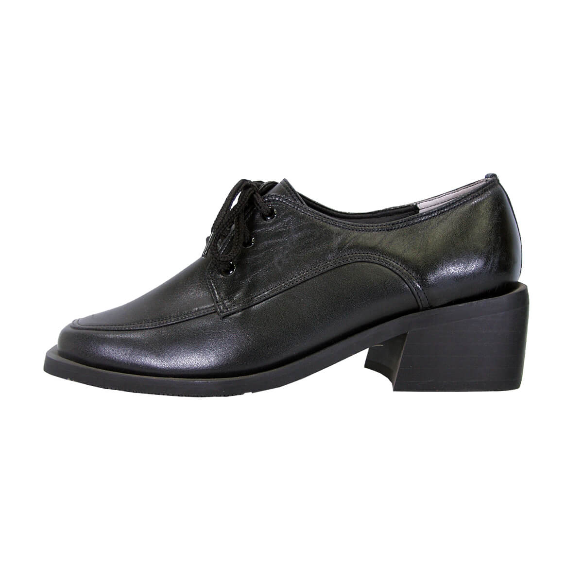 PEERAGE Moya Women's Wide Width Leather Oxford Shoes