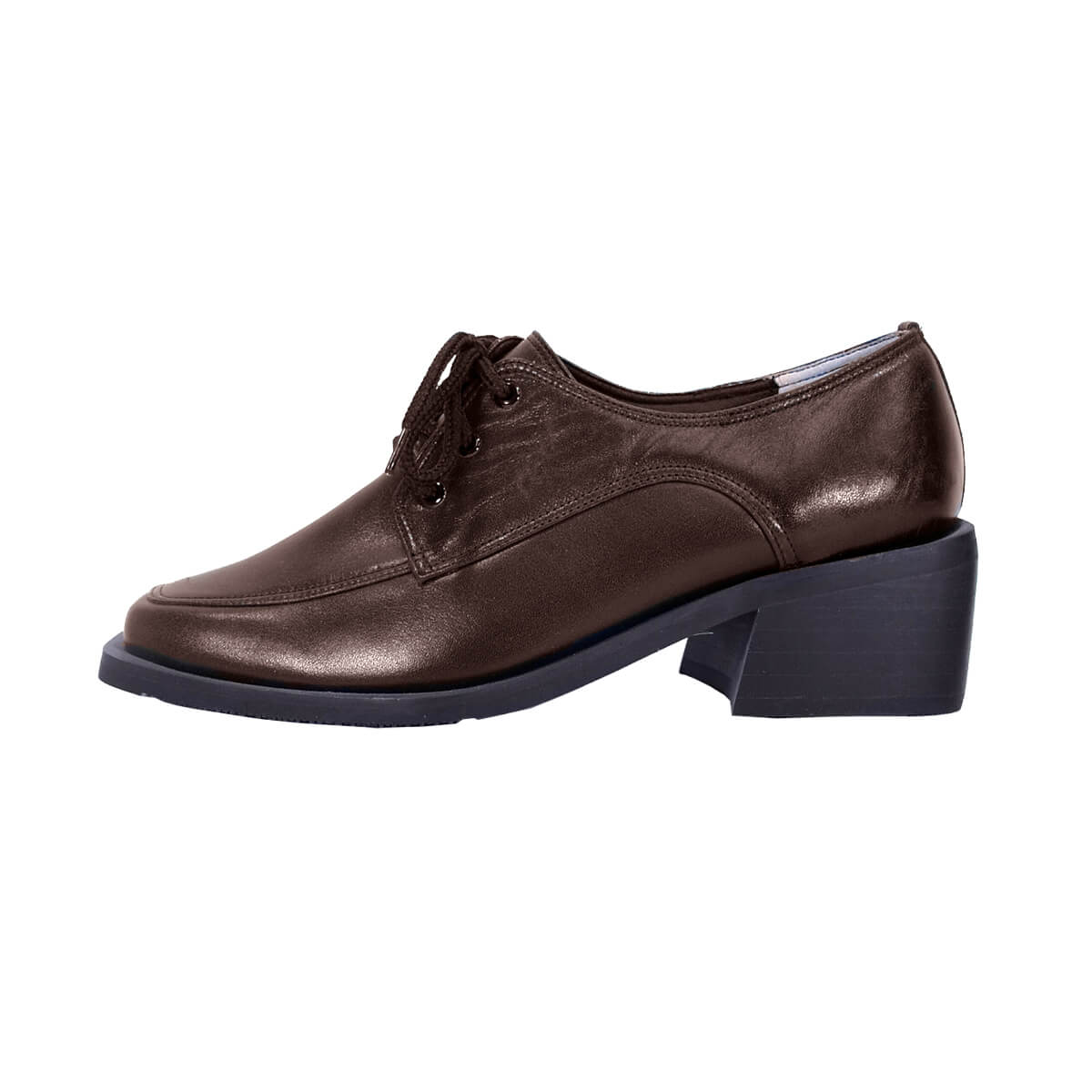 PEERAGE Moya Women's Wide Width Leather Oxford Shoes