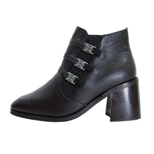 Load image into Gallery viewer, PEERAGE Jolene Women&#39;s Wide Width Leather Ankle Boots
