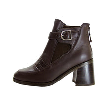 Load image into Gallery viewer, PEERAGE Orla Women&#39;s Wide Width Casual Dress Leather Ankle Boots
