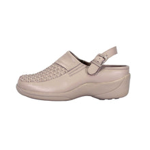 Load image into Gallery viewer, 24 HOUR COMFORT Madison Women&#39;s Wide Width Leather Clogs
