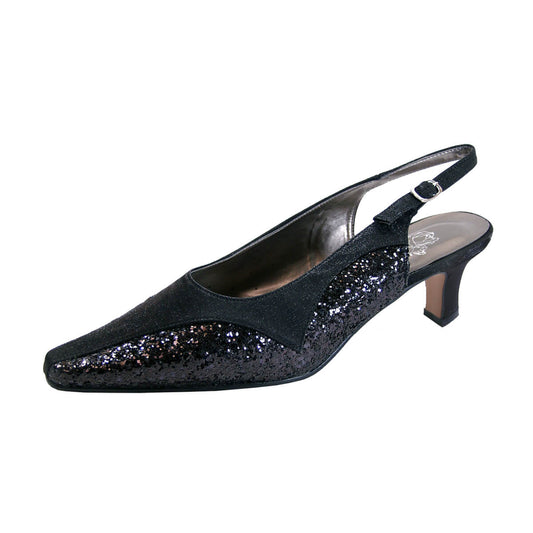 FAZPAZ Floral Oriana Women's Wide Width Dress Slingback Shoes