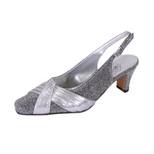 Load image into Gallery viewer, FLORAL Layla Women&#39;s Wide Width Glittery Slingback Shoes
