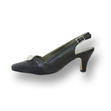 Load image into Gallery viewer, FLORAL Eva Women&#39;s Wide Width Slingback Dress Pumps
