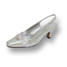 Load image into Gallery viewer, FLORAL Eva Women&#39;s Wide Width Slingback Dress Pumps
