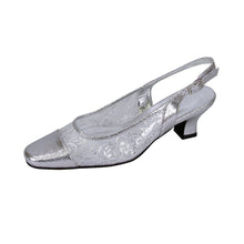 Load image into Gallery viewer, FLORAL Josie Women&#39;s Wide Width Nylon Mesh Slingback Dress Shoes

