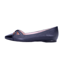 Load image into Gallery viewer, PEERAGE Sidney Women&#39;s Wide Width Casual Dress Leather Flats
