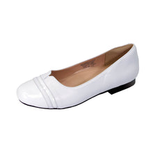 Load image into Gallery viewer, PEERAGE Marina Women&#39;s Wide Width Casual Dress Leather Flats

