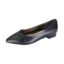 Load image into Gallery viewer, PEERAGE Tasha Women&#39;s Wide Width Dress Casual Slip-on Leather Flats
