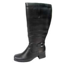 Load image into Gallery viewer, PEERAGE Becca Women&#39;s Wide Width Leather Knee-High Boots
