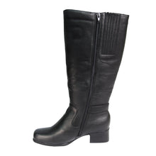 Load image into Gallery viewer, PEERAGE Becca Women&#39;s Wide Width Leather Knee-High Boots
