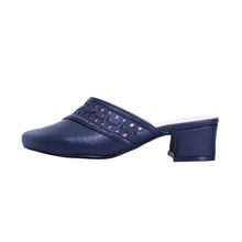 Load image into Gallery viewer, PEERAGE Darcie Women&#39;s Wide Width Dress Casual Leather Mules
