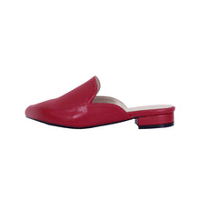 Load image into Gallery viewer, PEERAGE Maggie Women&#39;s Wide Width Dress Casual Leather Mules
