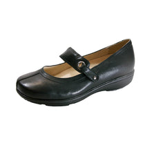 Load image into Gallery viewer, PEERAGE Deena Women&#39;s Wide Width Mary Jane Leather Shoes
