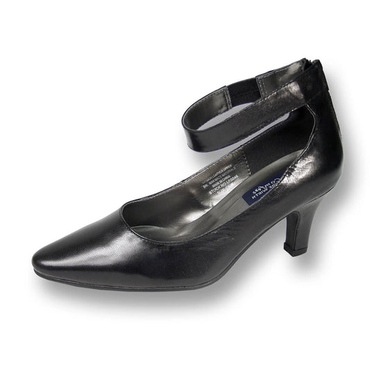 Fazpaz Peerage Diane Women Wide Width Leather Dress Pumps