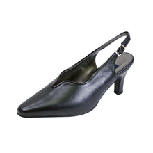 Load image into Gallery viewer, PEERAGE Hope Women&#39;s Wide Width Leather Dress Pumps
