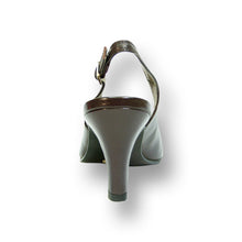 Load image into Gallery viewer, PEERAGE Zara Women&#39;s Wide Width Leather Slingback Pumps
