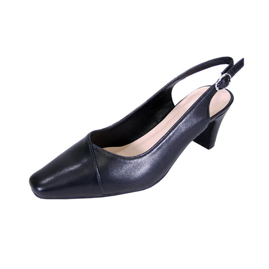 Fazpaz Peerage Taryn Women's Wide Width Leather Slingback Dress Shoes