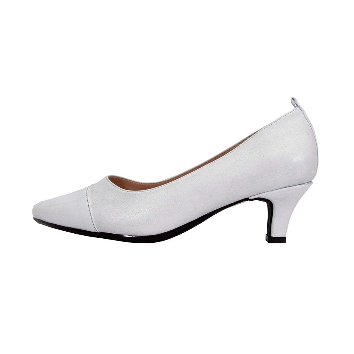 PEERAGE Arlene Women's Wide Width Leather Pumps