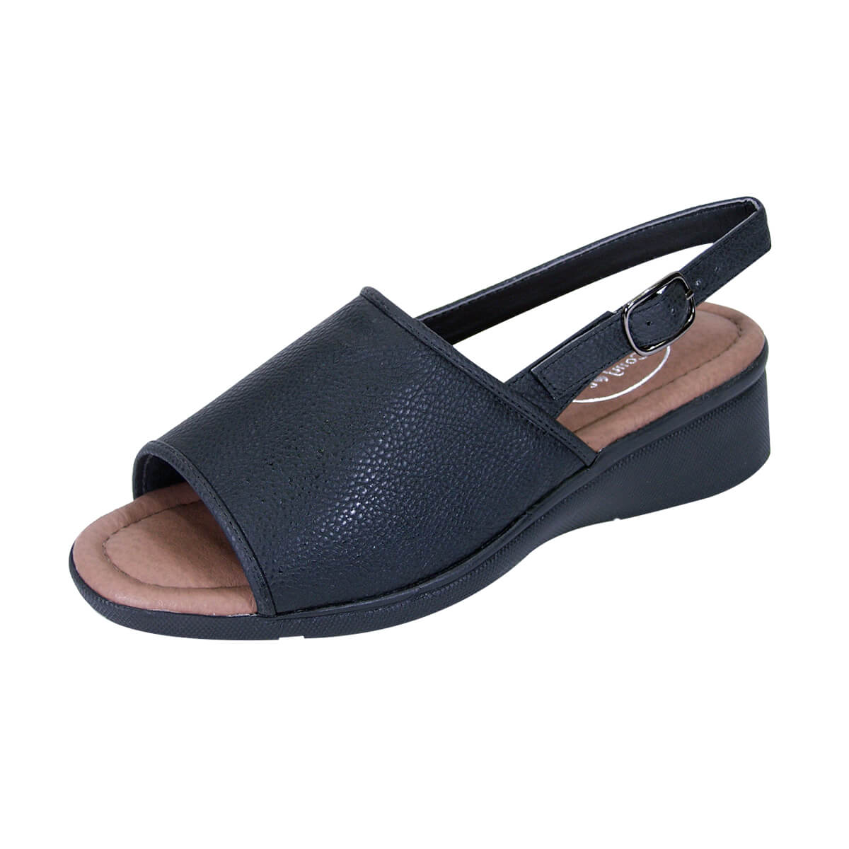 24 HOUR COMFORT Sally Women's Wide Width Leather Sandals